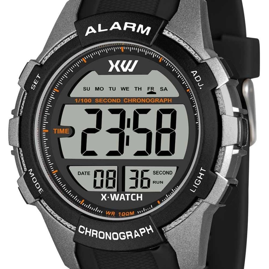 Masculino X-Watch | Relogio Digital X-Watch Masculino Esportivo Xmppd707Bxpxxw