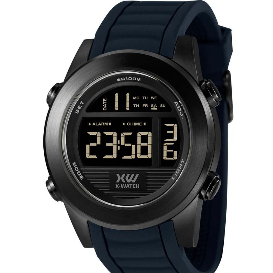 Masculino X-Watch | Relogio Digital X-Watch Masculino Esportivo Xmnpd005Pxdxxw