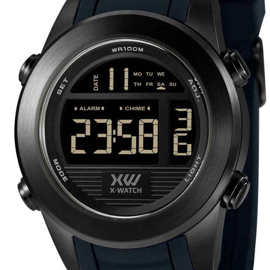 Masculino X-Watch | Relogio Digital X-Watch Masculino Esportivo Xmnpd005Pxdxxw