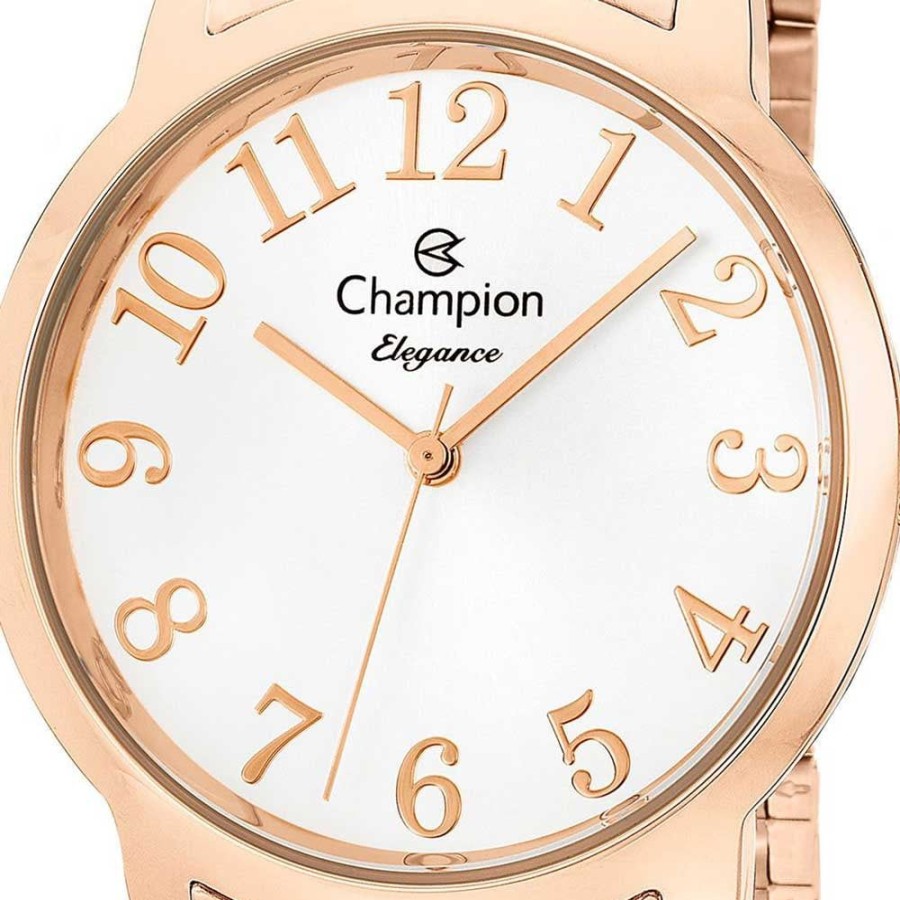 Feminino Champion | Relogio Champion Feminino Elegance Cn26171Z