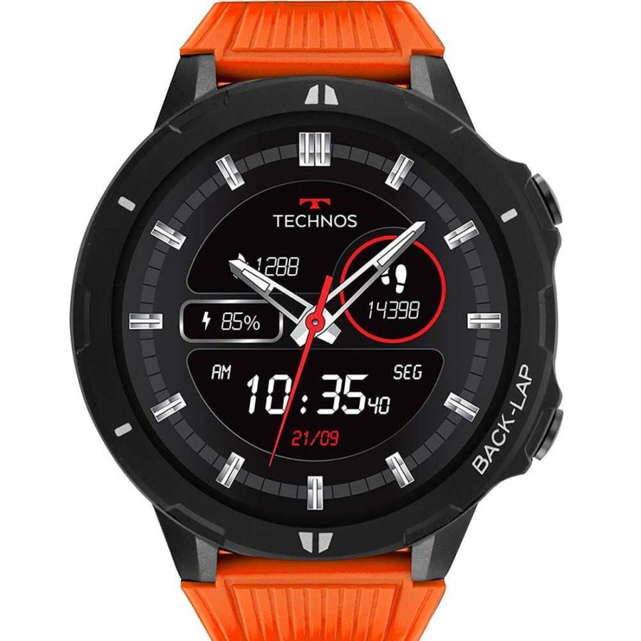 Masculino Technos | Smartwatch Technos Masculino Connect Sports Tsportsab/8L