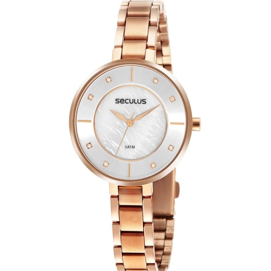 Feminino Seculus | Relogio Seculus Feminino Casual 77143Lpsvrs3