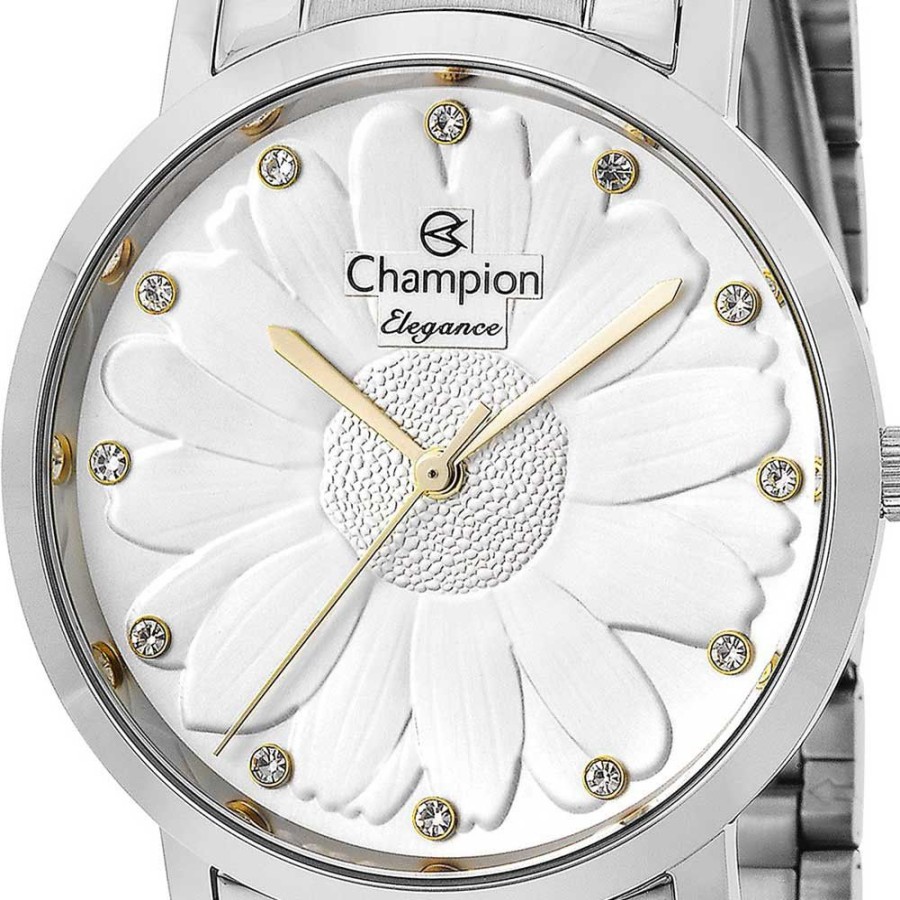 Feminino Champion | Relogio Champion Feminino Elegance Cn25878Q