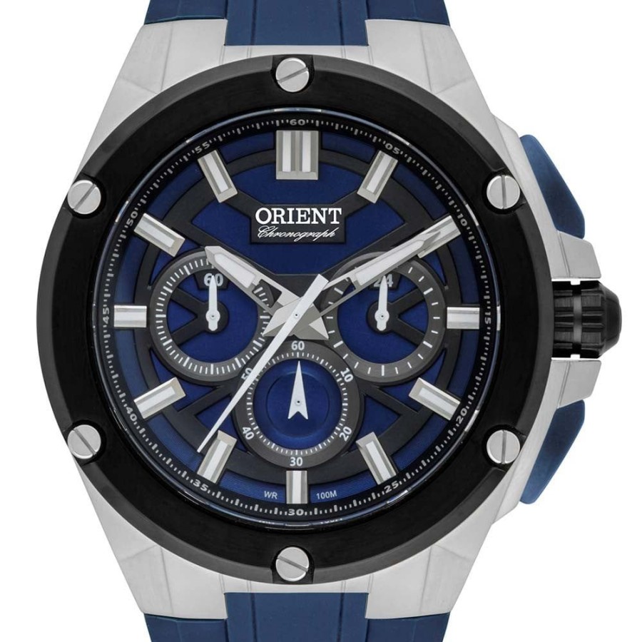 Masculino Orient | Relogio Orient Masculino Cronografo Mbspc045D1Dx