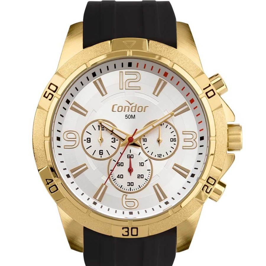 Masculino Condor | Relogio Condor Masculino Chronograph Covd34Ah/5B