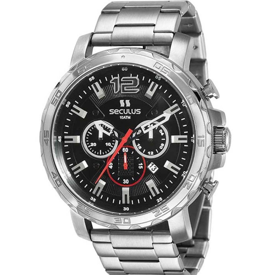 Masculino Seculus | Relogio Seculus Masculino Chronograph 20985G0Svna1