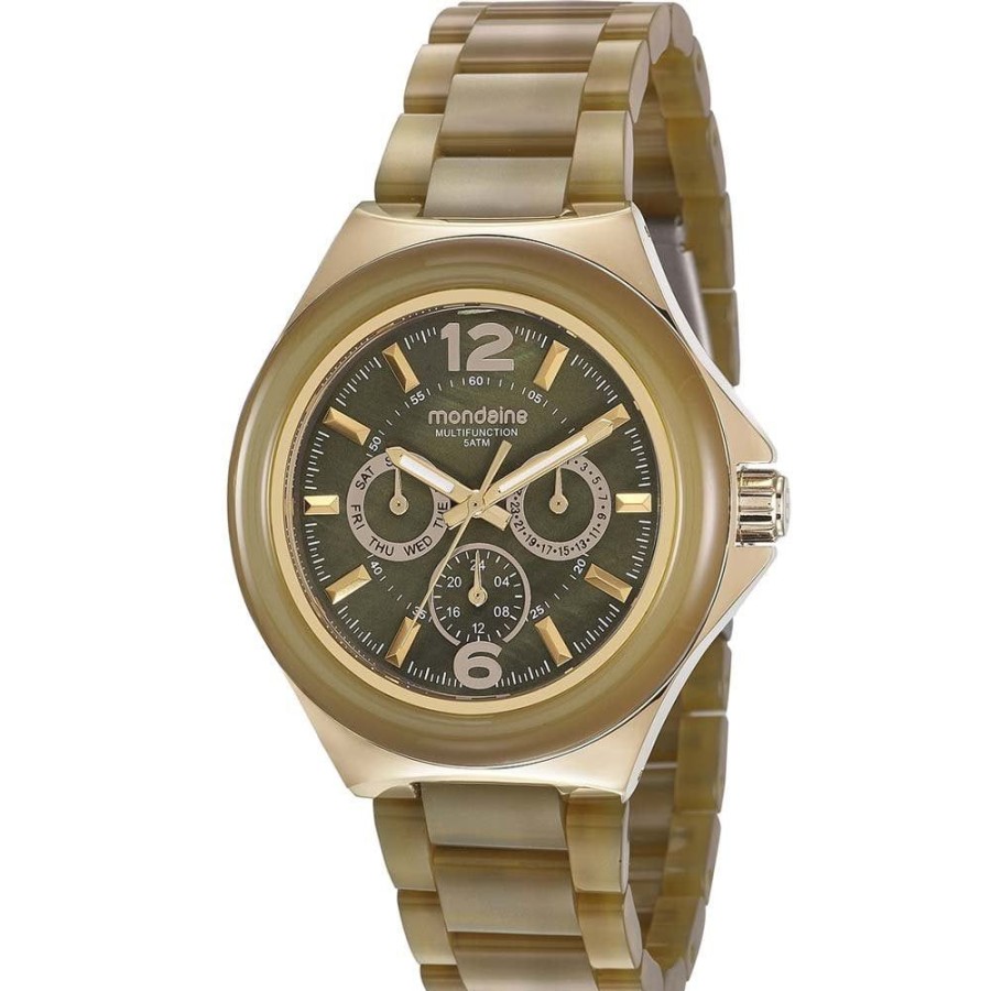 Feminino Mondaine | Relogio Mondaine Feminino Multifunction 99331Lpmvdf3