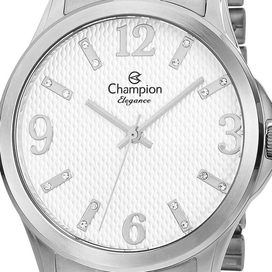 Feminino Champion | Relogio Champion Feminino Elegance Cn24646Q