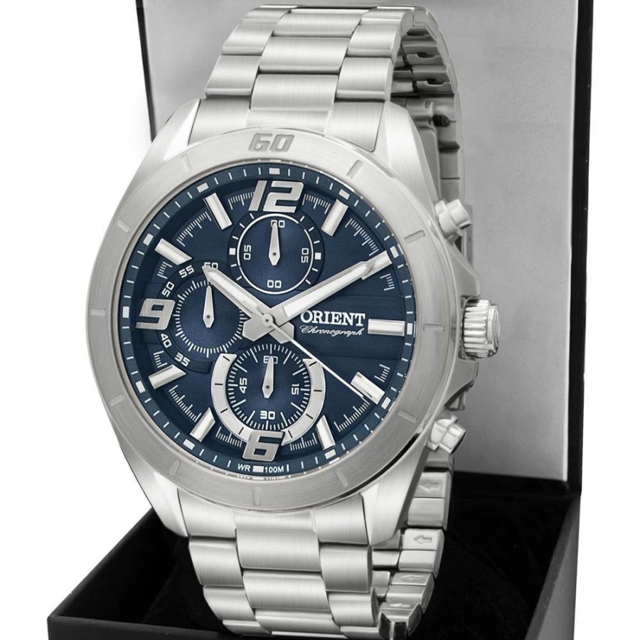 Masculino Orient | Relogio Orient Masculino Chronograph Mbssc230D2Sx