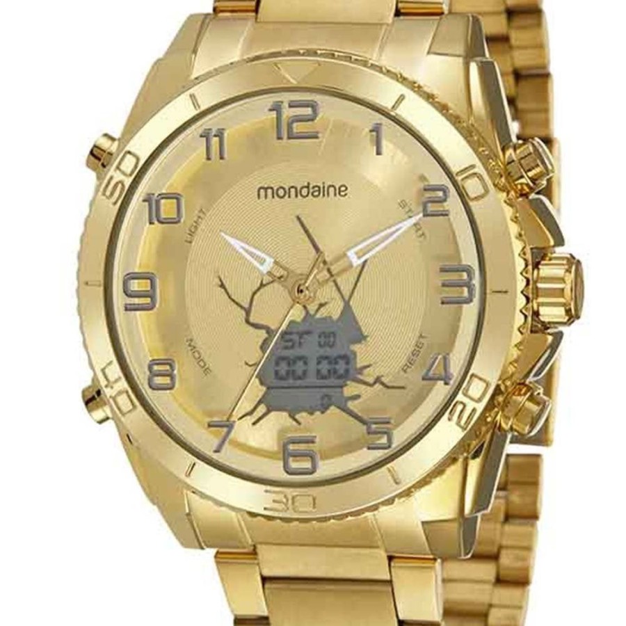 Masculino Mondaine | Relogio Mondaine Masculino Anadigi 32304Gpmvde1