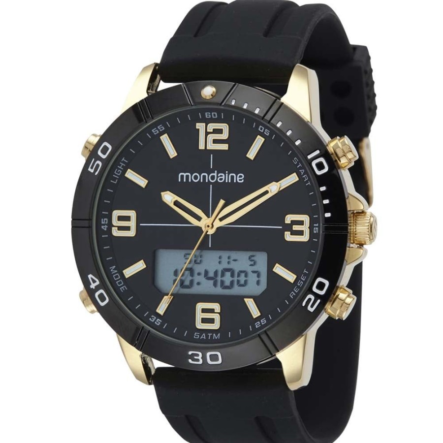 Masculino Mondaine | Relogio Mondaine Masculino Anadigi 32386Gpmvhi1