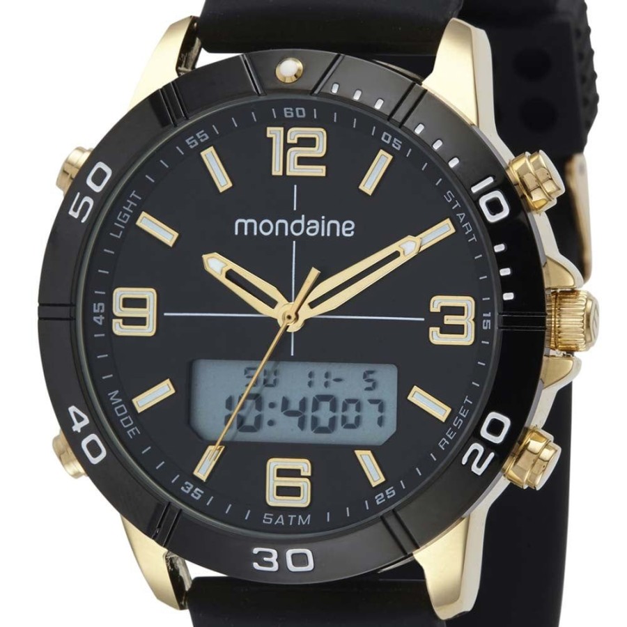 Masculino Mondaine | Relogio Mondaine Masculino Anadigi 32386Gpmvhi1