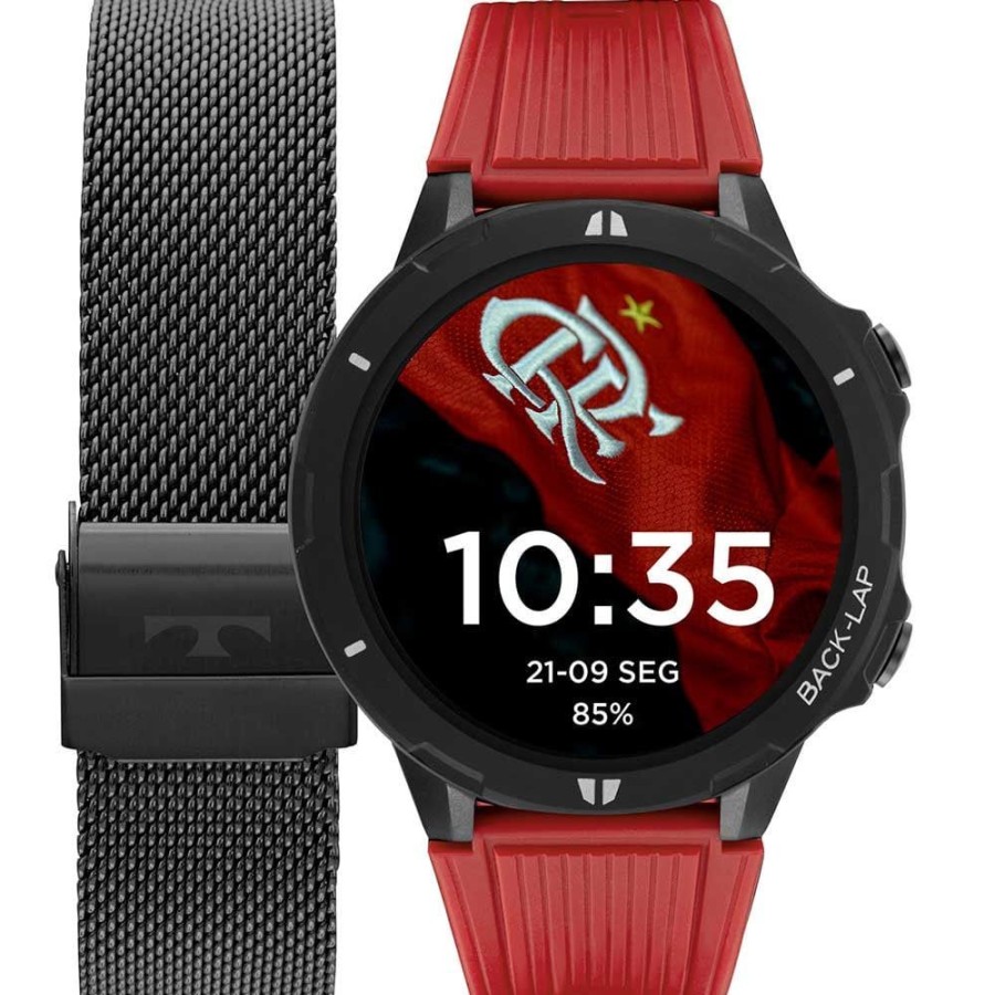 Feminino Technos | Smartwatch Technos Connect Sports Troca Pulseira Tsportsaf/7R