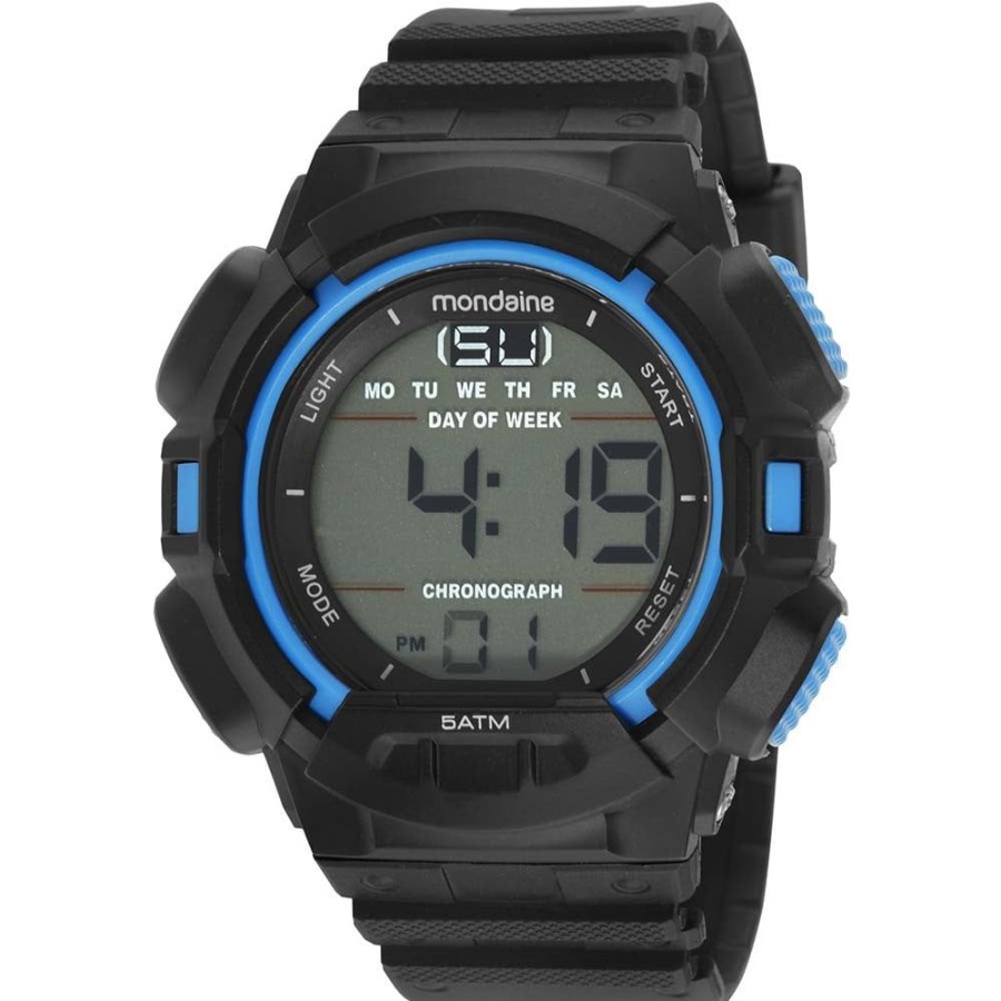 Masculino Mondaine | Relogio Digital Mondaine Masculino Esportivo 85015G0Mvnp1