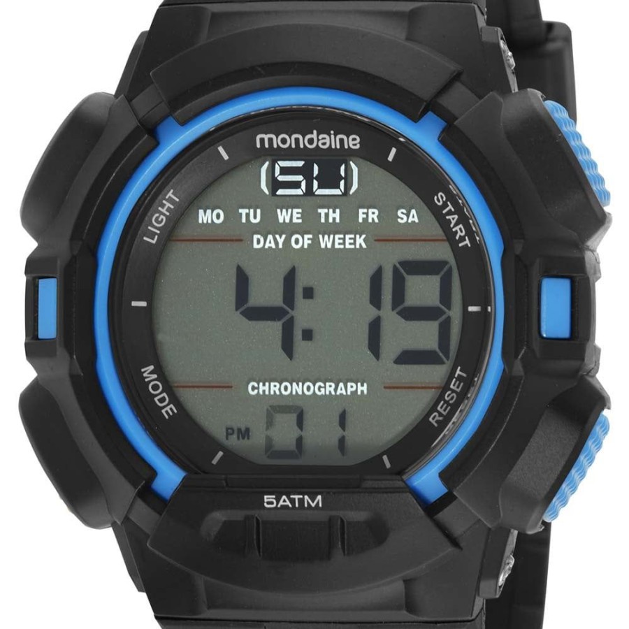 Masculino Mondaine | Relogio Digital Mondaine Masculino Esportivo 85015G0Mvnp1