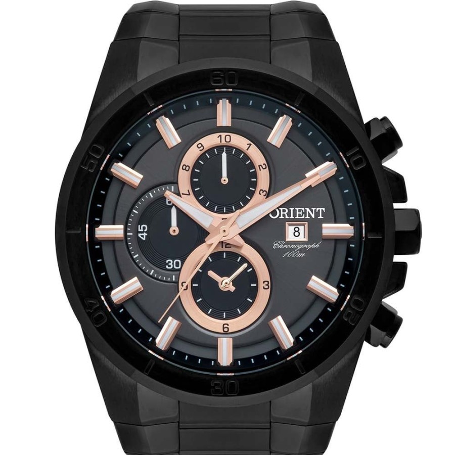 Masculino Orient | Relogio Orient Masculino Chronograph Mpssc019P1Px