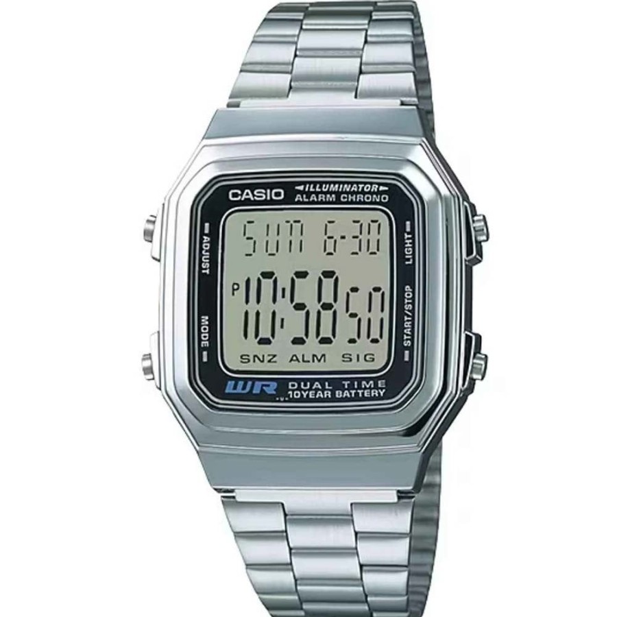 Feminino Casio | Relogio Casio Vintage Digital A178Wa-1Adf