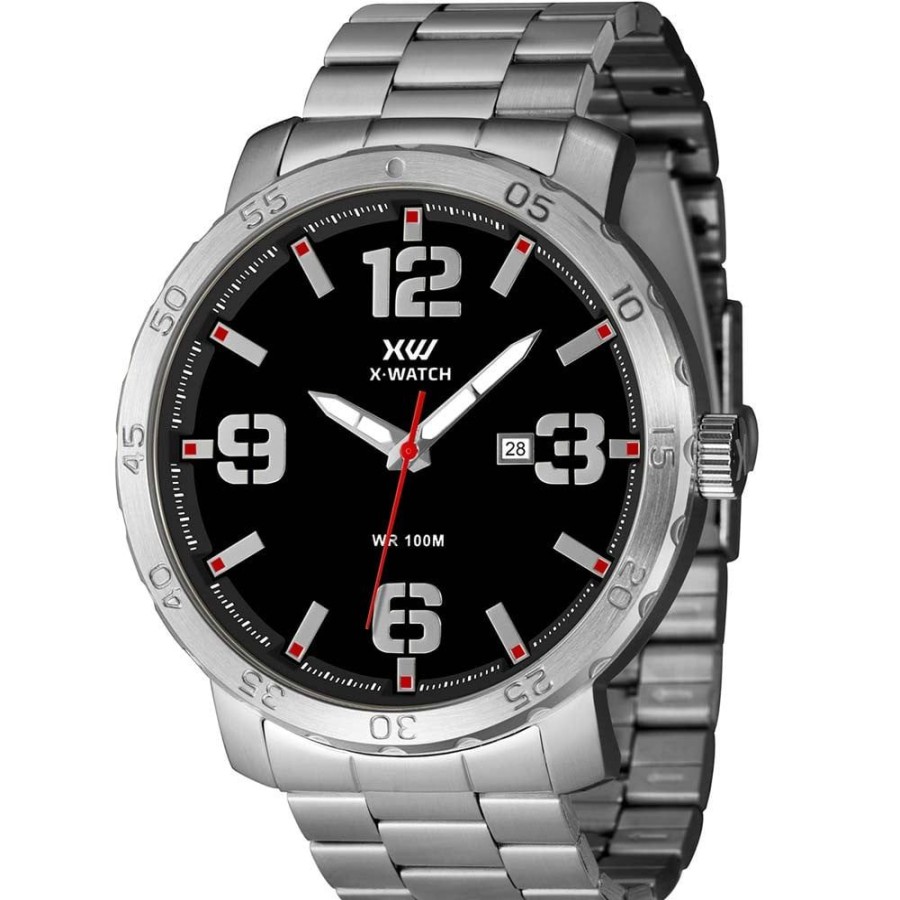 Masculino X-Watch | Relogio X-Watch Masculino Xmss1056P2Sxxw