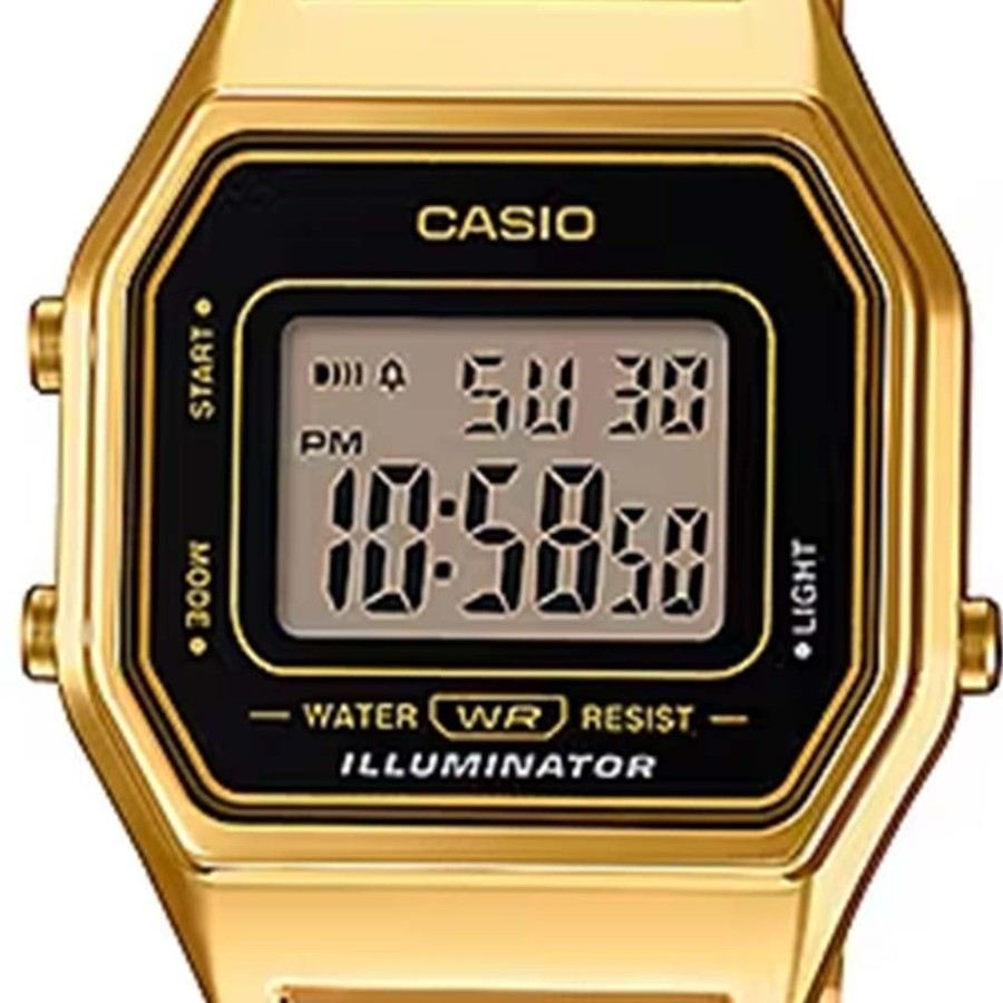 Feminino Casio | Relogio Casio Feminino Vintage Digital La680Wga-1Df