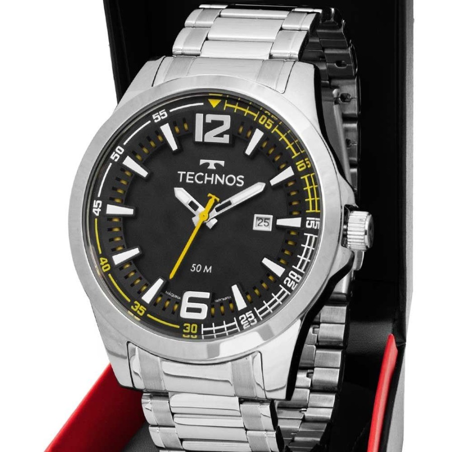 Masculino Technos | Relogio Technos Masculino Racer 2117Ldds/1Y