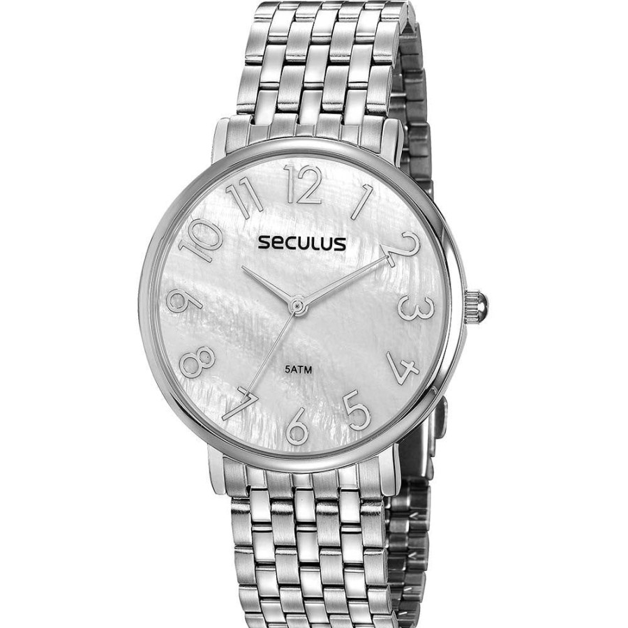 Feminino Seculus | Relogio Seculus Feminino Casual 77050L0Svns4