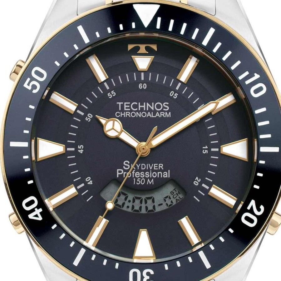 Masculino Technos | Relogio Technos Masculino Skydiver Wt2050Ai/1A