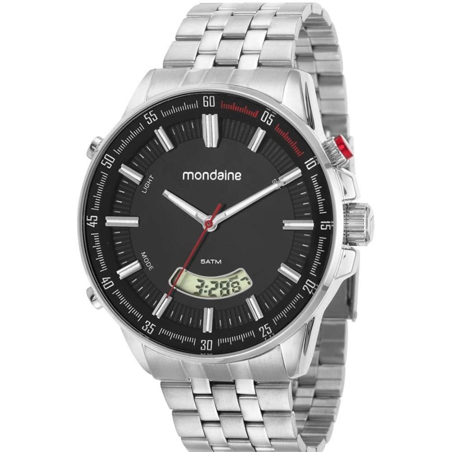 Masculino Mondaine | Relogio Mondaine Masculino Anadigi 32408G0Mvne2