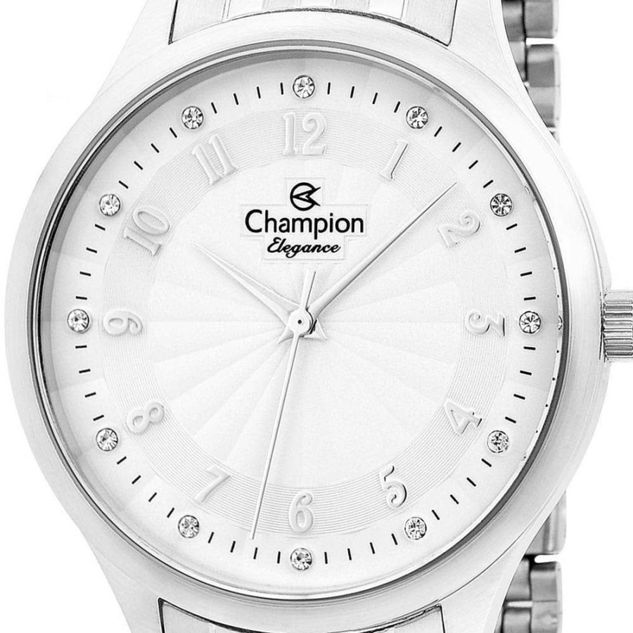 Feminino Champion | Relogio Champion Feminino Elegance Cn24100Q