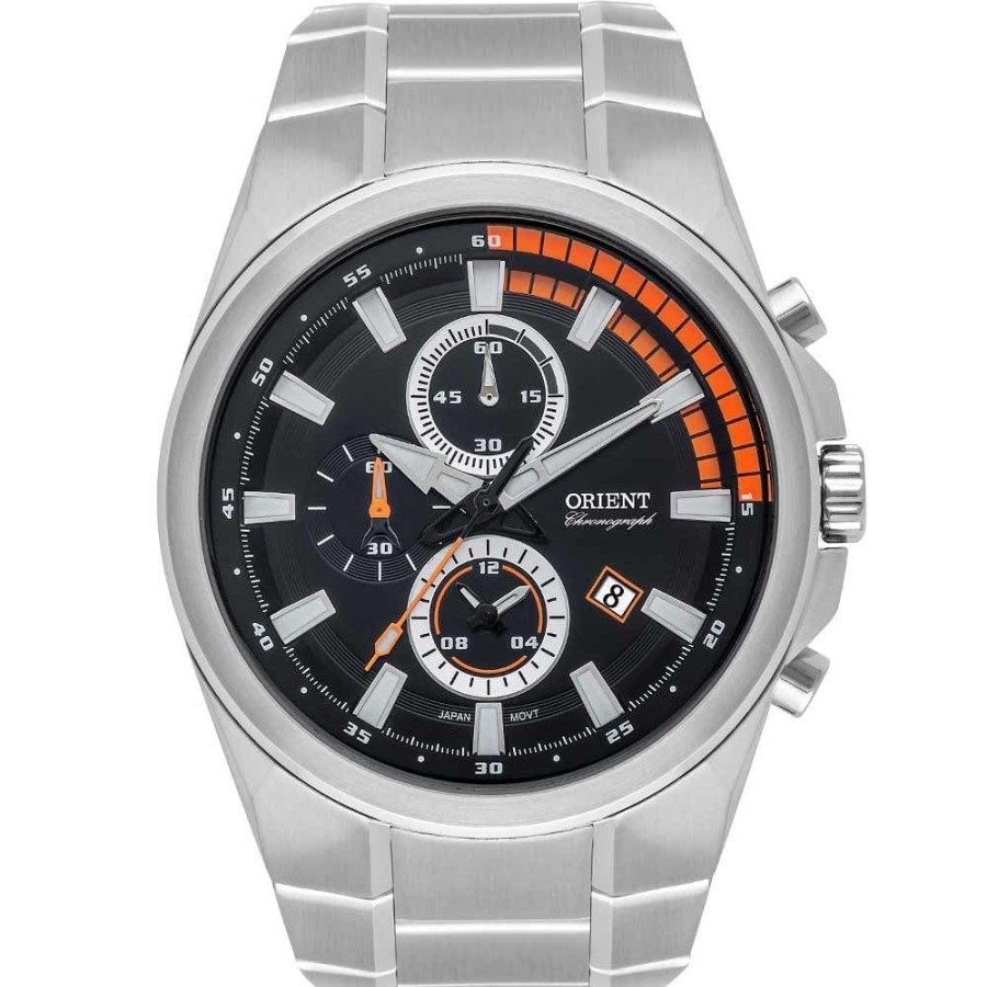 Masculino Orient | Relogio Orient Masculino Chronograph Mbssc237P1Sx