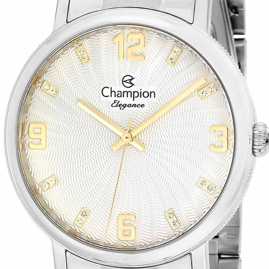 Feminino Champion | Relogio Champion Feminino Elegance Cn25636N