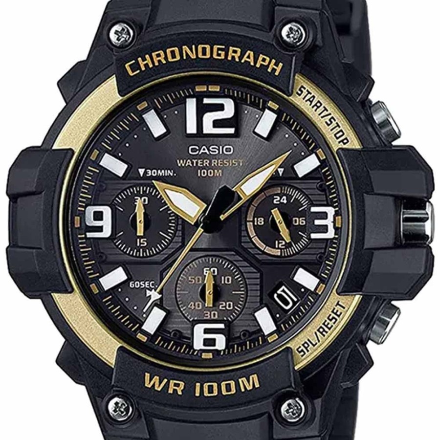 Masculino Casio | Relogio Casio Masculino Cronografo Mcw-100H-9A2Vdf