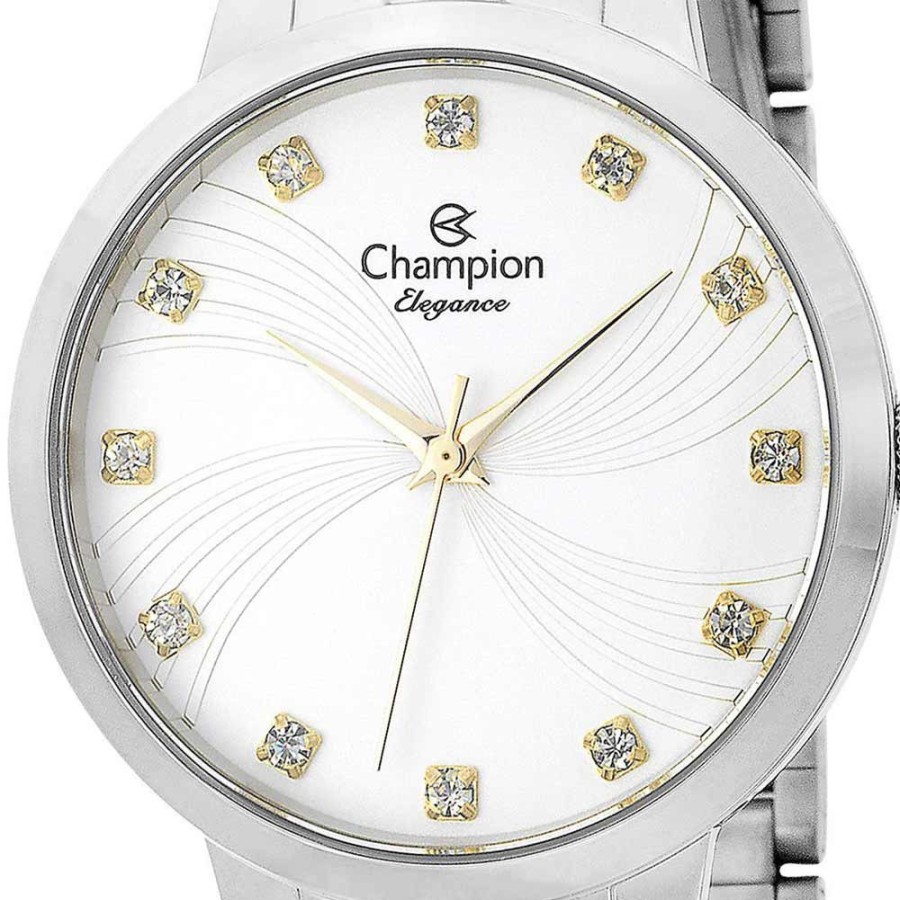 Feminino Champion | Relogio Champion Feminino Elegance Cn24084Q