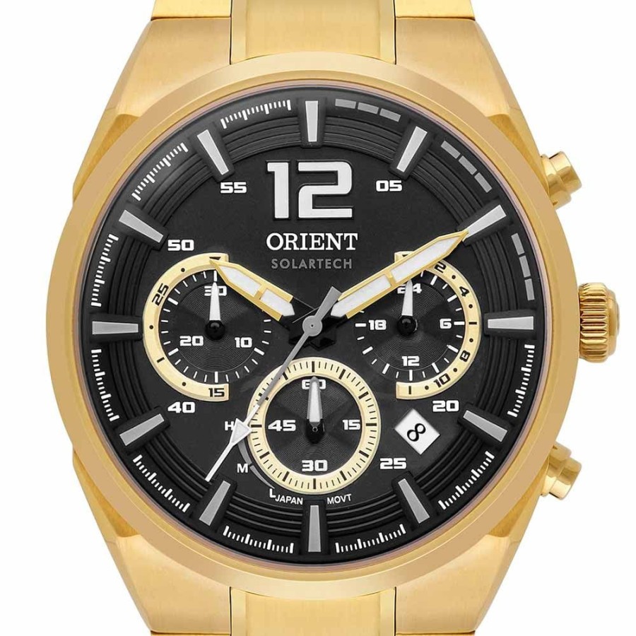 Masculino Orient | Relogio Orient Masculino Solar Tech Mgssc055P2Kx