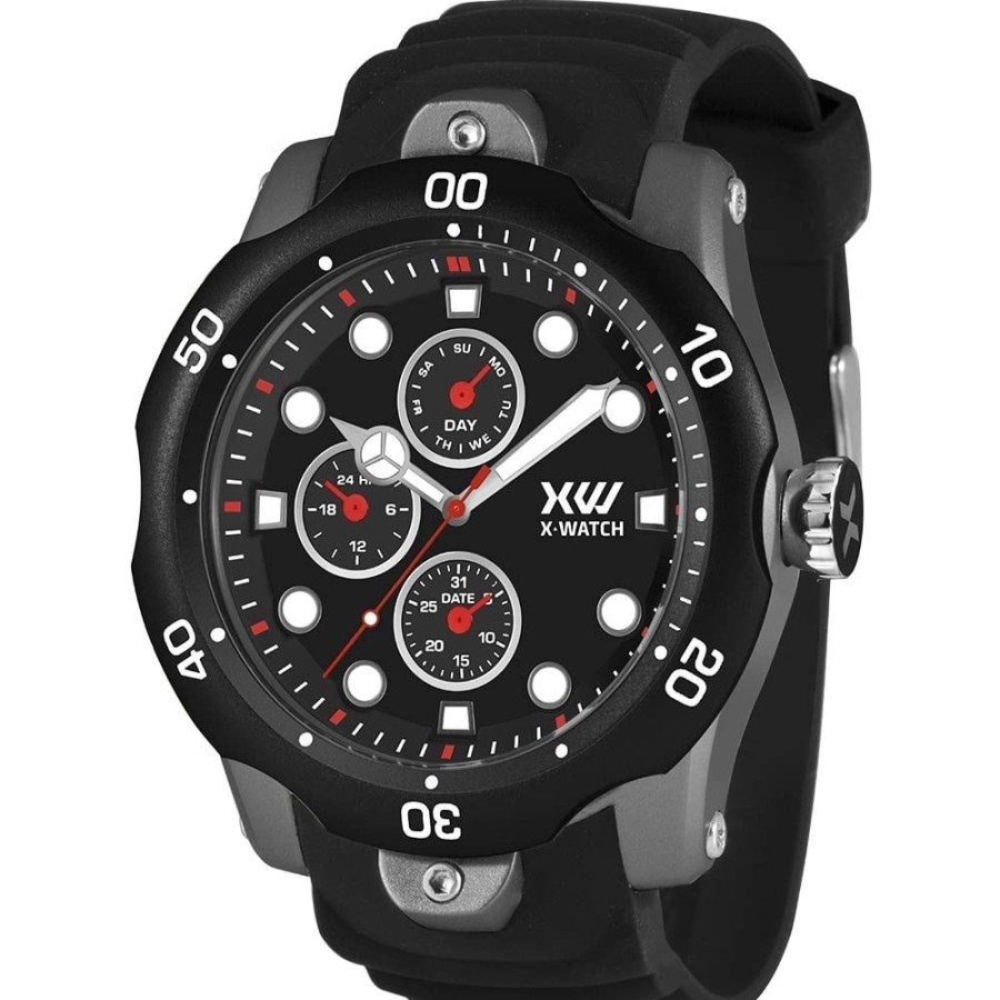 Masculino X-Watch | Relogio X-Watch Masculino Esportivo Xmppm017P1Pxxw