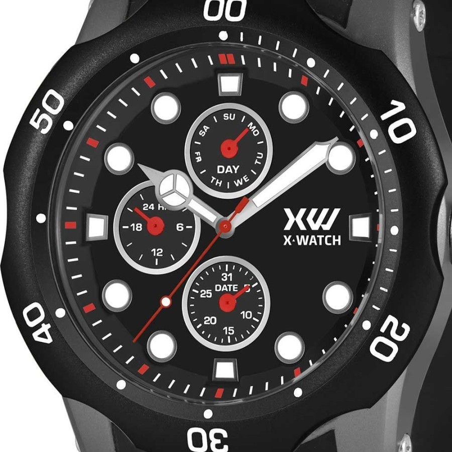 Masculino X-Watch | Relogio X-Watch Masculino Esportivo Xmppm017P1Pxxw