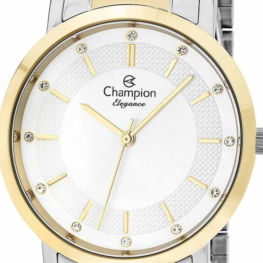 Feminino Champion | Relogio Champion Feminino Elegance Cn25627S