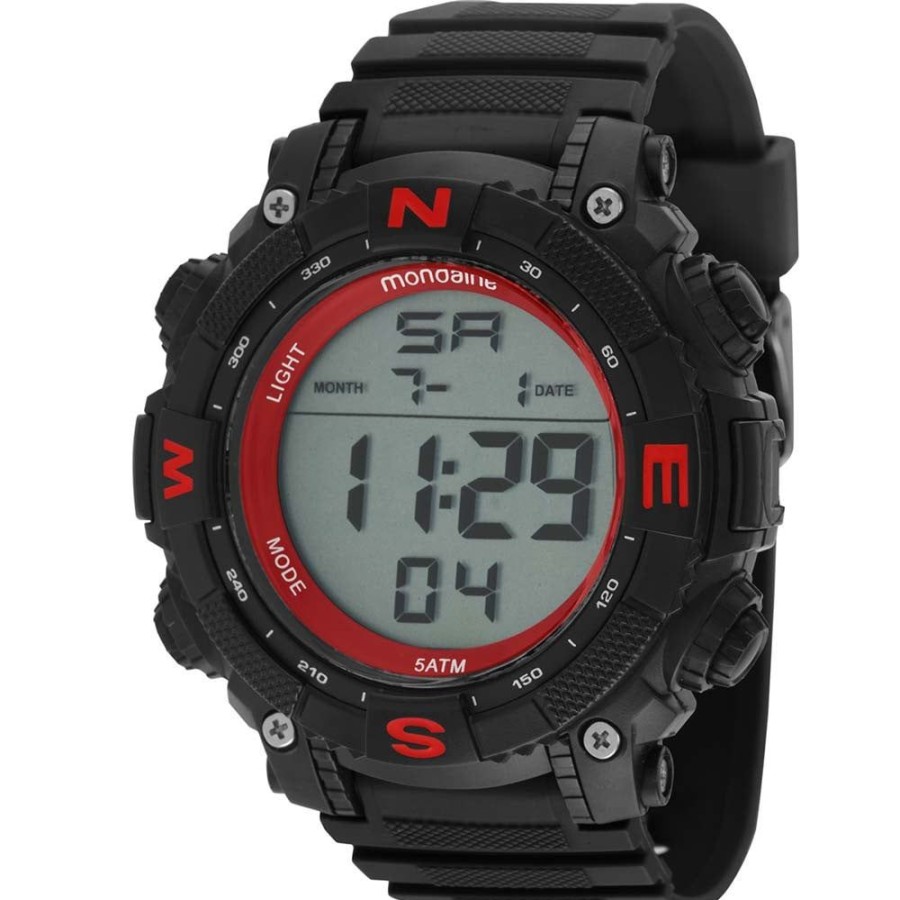 Masculino Mondaine | Relogio Digital Mondaine Masculino Esportivo 85011G0Mvnp4