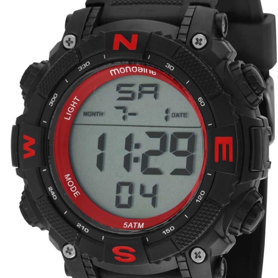 Masculino Mondaine | Relogio Digital Mondaine Masculino Esportivo 85011G0Mvnp4